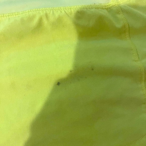 size 6 neon Lululemon shorts!! - Picture 3 of 5